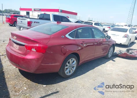 2018 Chevrolet Impala 1Lt из США, поврежденный, VIN 2G1105SA6J9117055